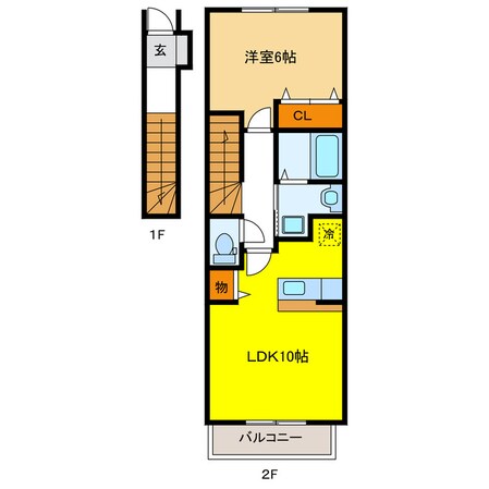 グラシアスの物件間取画像